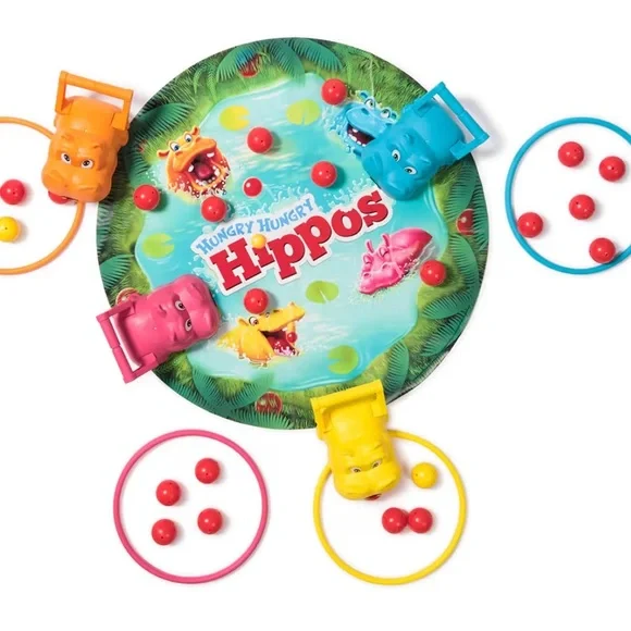Hungry Hungry Hippos Giant Edition Family Game Kids Indoor Outdoor Play | NIB - Picture 7 of 8